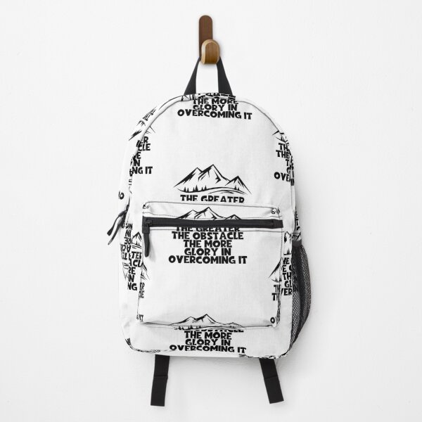 Item preview, The Greater The Obstacle The More Glory In Overcoming It - Society Of Jesus designed and sold by PhiloJourney.