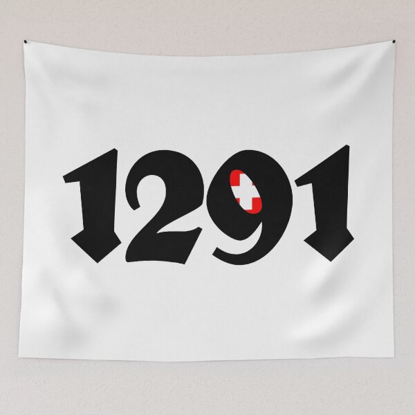 Item preview, 1291 Switzerland Flag designed and sold by IsraWiss.