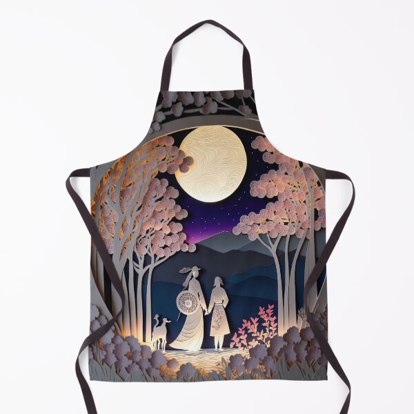 Item preview, Lunar Moon Scene Couple Moonlight designed and sold by Juliascutecornr.