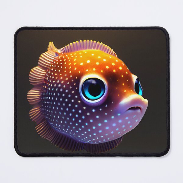 Item preview, Dream about a puffer fish designed and sold by Digitalekunst.