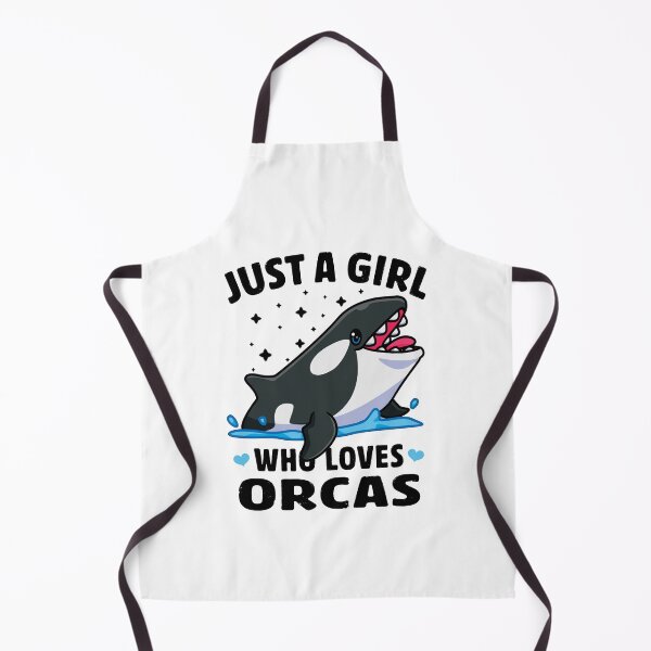 Item preview, Just a girl who loves orcas cute killer whale designed and sold by Majesticoo.