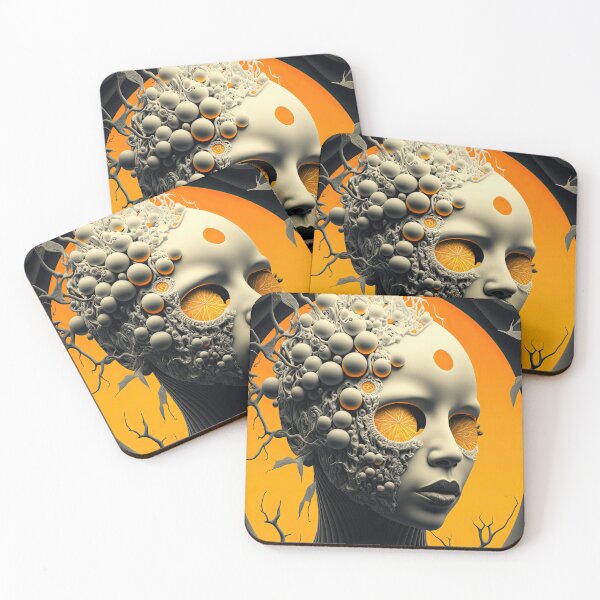 Artikelvorschau, Orange Gelb Plastik Fantasie 04 entworfen und verkauft von inoculum-art.