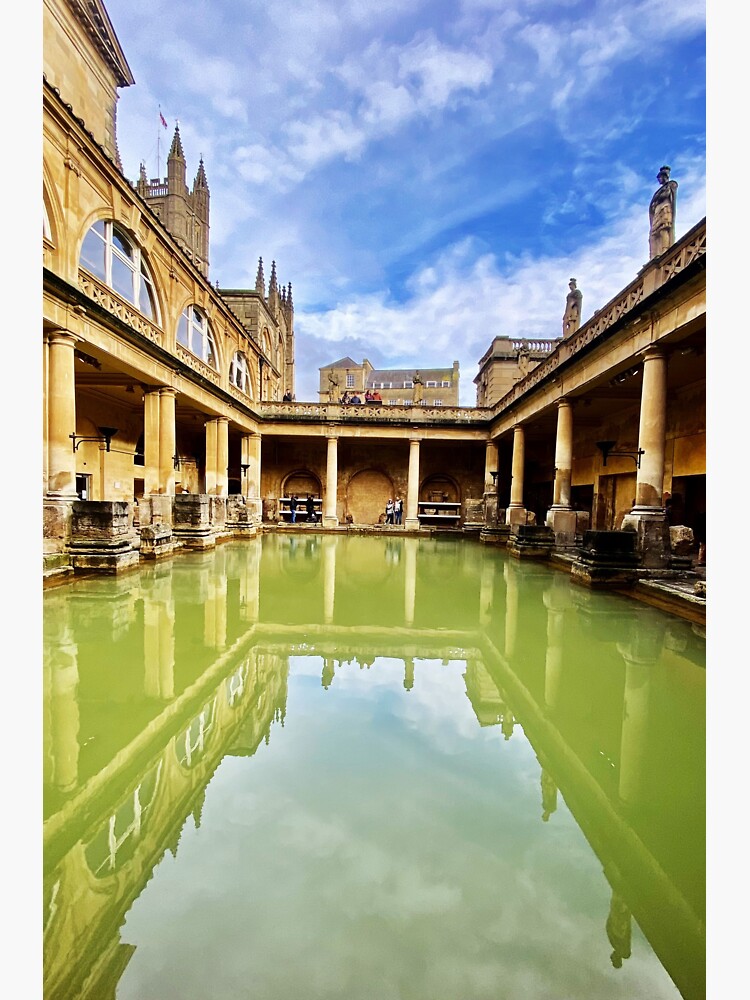 "The Roman Baths, Bath city centre building, architecture photography ...
