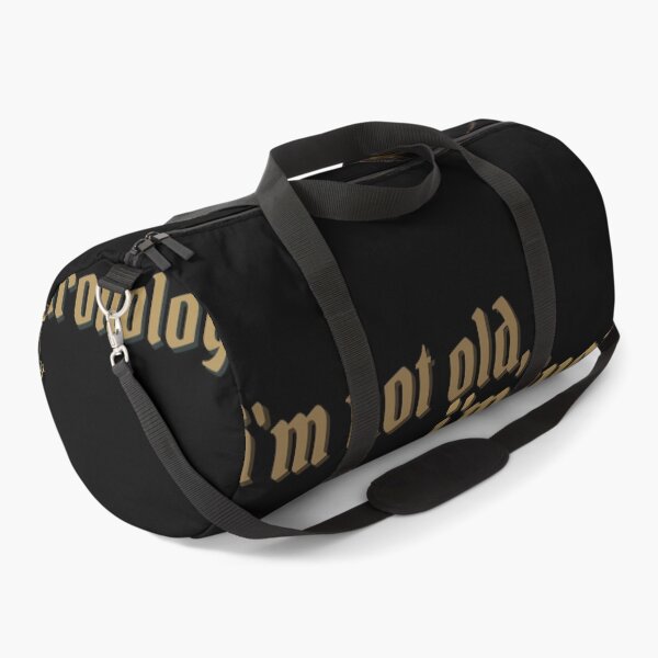 Item preview, i'm not old, i'm just chronologically gifted - Funny Vintage Design designed and sold by Cr4ftyCreations.