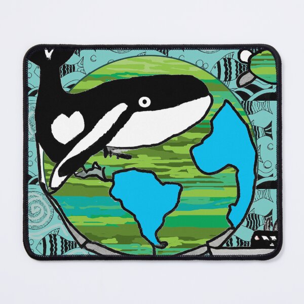 Item preview, Whale ashore - planet Earth designed and sold by AufildHelen.