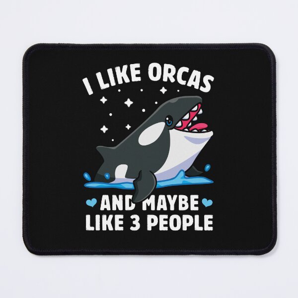 Item preview, I like orcas and maybe like 3 people cute killer whale designed and sold by Majesticoo.