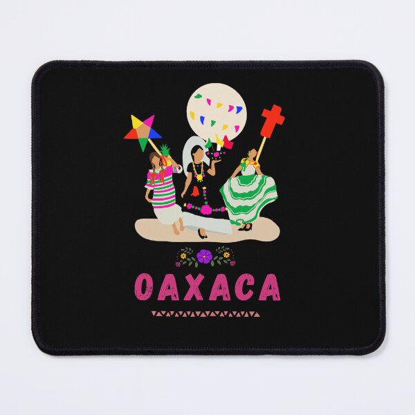 Item preview, Viva Oaxaca! Viva Mexico! Colorful Calenda Procession in Traditional Costume Design designed and sold by Lost-World-Shop.