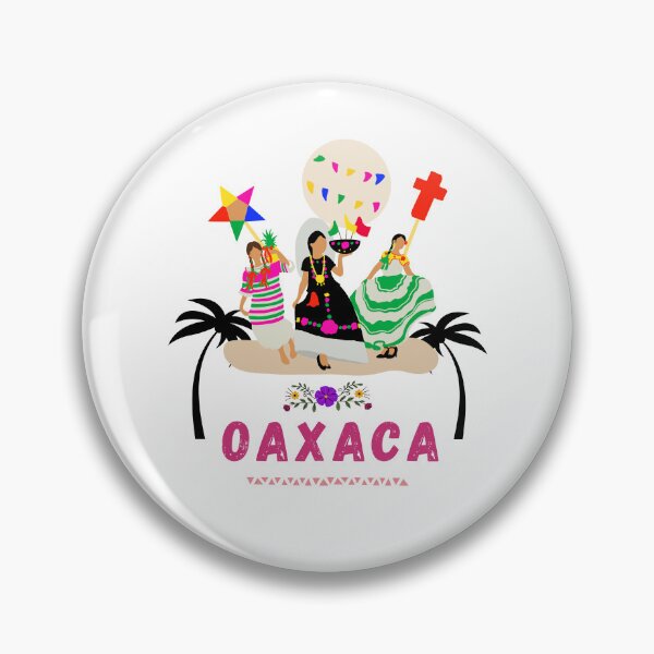 Item preview, Viva Oaxaca! Viva Mexico! Colorful Calenda Procession in Traditional Costume Design designed and sold by Lost-World-Shop.