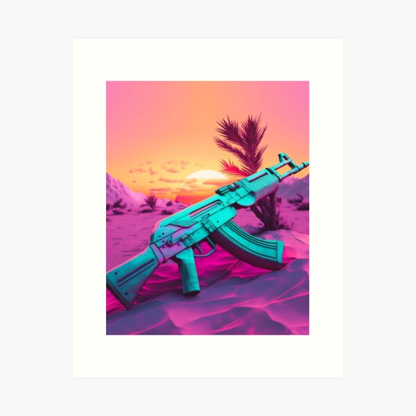 AK-47 Pink wallpaper created by