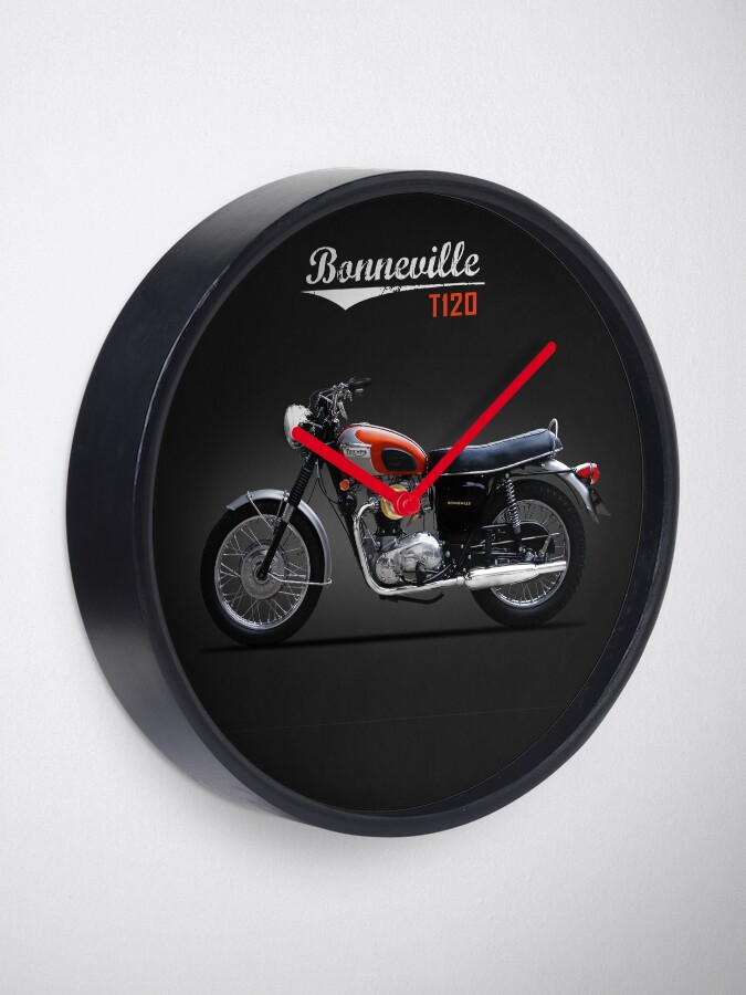 Alternate view of The 1969 Bonnneville T120 Clock