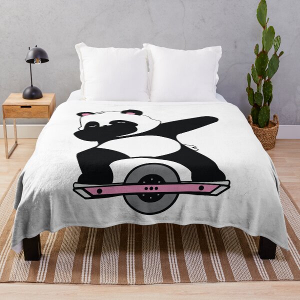 Item preview, cute panda riding a onewheel  designed and sold by QUEEN-WIVER.