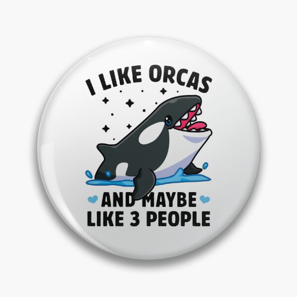 Item preview, I like orcas and maybe like 3 people cute killer whale  designed and sold by Majesticoo.