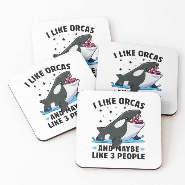 Item preview, I like orcas and maybe like 3 people cute killer whale  designed and sold by Majesticoo.