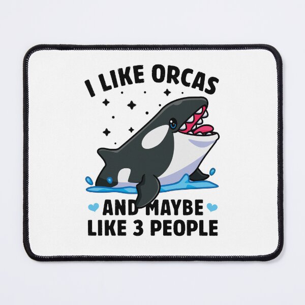 Item preview, I like orcas and maybe like 3 people cute killer whale designed and sold by Majesticoo.