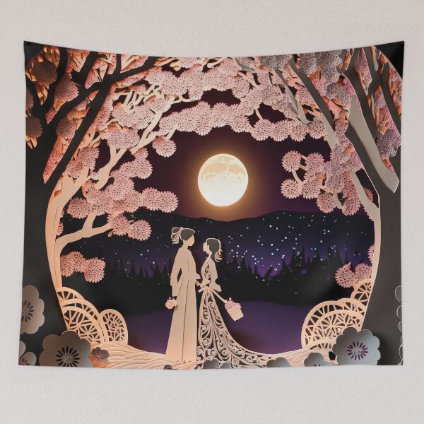 Item preview, Lunar Moon Scene designed and sold by Juliascutecornr.