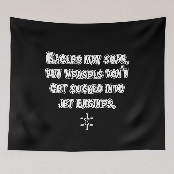Item preview, Eagles and Jet Engines. Discordian Phrase #caw designed and sold by Gogmagosh.