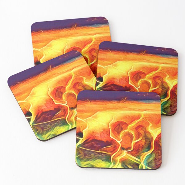 Item preview, Rays of painted lightning in Vintage color! designed and sold by Giulivo Store Graphic.