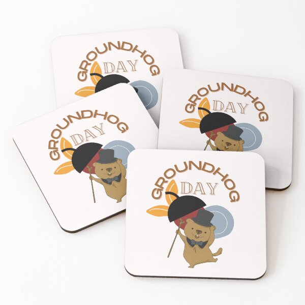 Item preview, Groundhog Day Graphic Design designed and sold by ZubiyaArt.