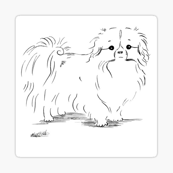 Tibetan Spaniel Sticker