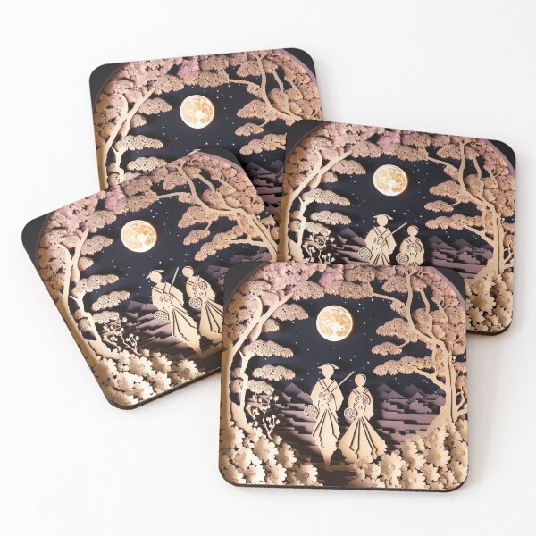 Item preview, Lunar Moon Scene Couple designed and sold by Juliascutecornr.