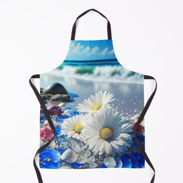 Item preview, Daisies on the sand beach designed and sold by Artistic Pandas.
