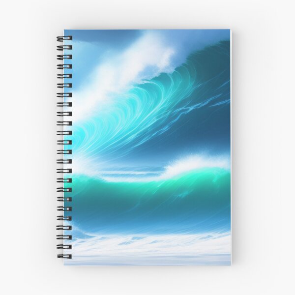 Item preview, Ocean Storm Waves | Beautiful Landscapes | Original Digital Art designed and sold by ArtworkbyEmmy.