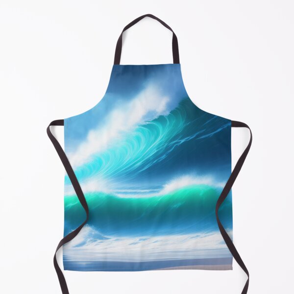 Item preview, Ocean Storm Waves | Beautiful Landscapes | Original Digital Art designed and sold by ArtworkbyEmmy.