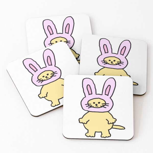 Item preview, a cat in a rabbit doll’s designed and sold by superbaechoo.