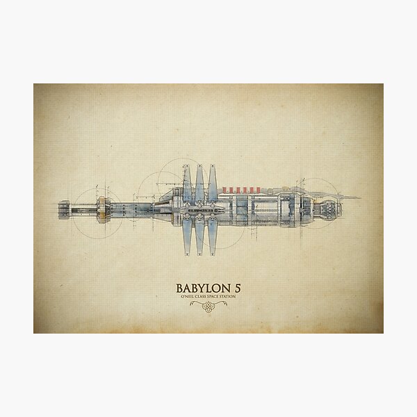 Item preview, Babylon 5 Blueprint designed and sold by Arturo Vivo.