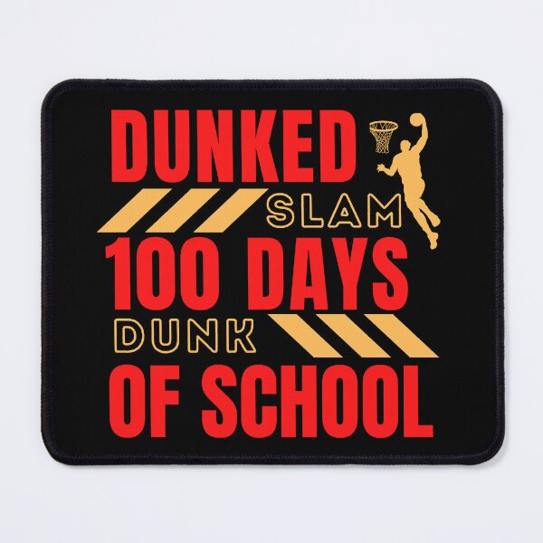 Item preview, Dunked 100 Days Of School Basketball 4 designed and sold by Escapene.