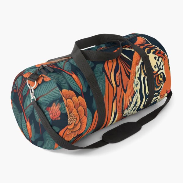 Item preview, "Golden Blossom Tiger: A Stunning Yellow Floral Design" designed and sold by ProactiveMode.