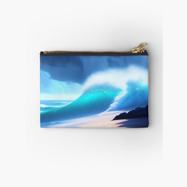 Item preview, Ocean Storm Waves | Beautiful Landscapes | Original Digital Art designed and sold by ArtworkbyEmmy.
