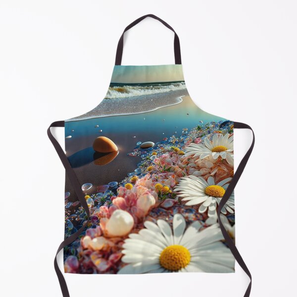 Item preview, Daisies on the sand beach 9 designed and sold by Artistic Pandas.