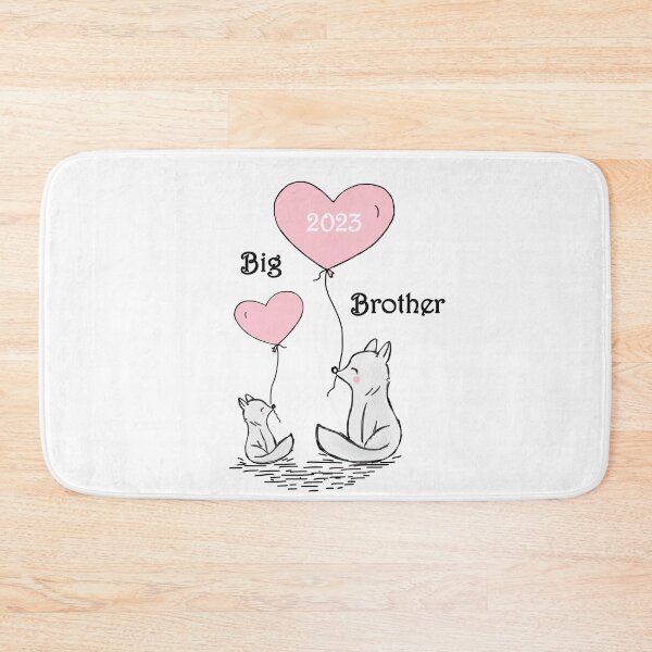 Item preview, Big brother 2023 english cute fox siblings little sister brother baby birth pregnancy happy mother designed and sold by DOM-Shop.