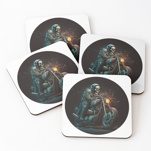 Item preview, Dead Biker on the Motorcycle designed and sold by ArtShanth.