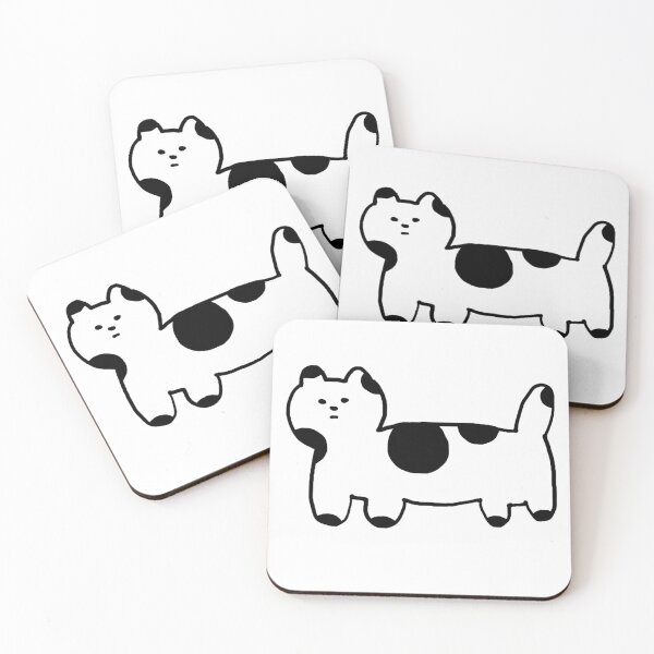Item preview, black and white cat designed and sold by superbaechoo.