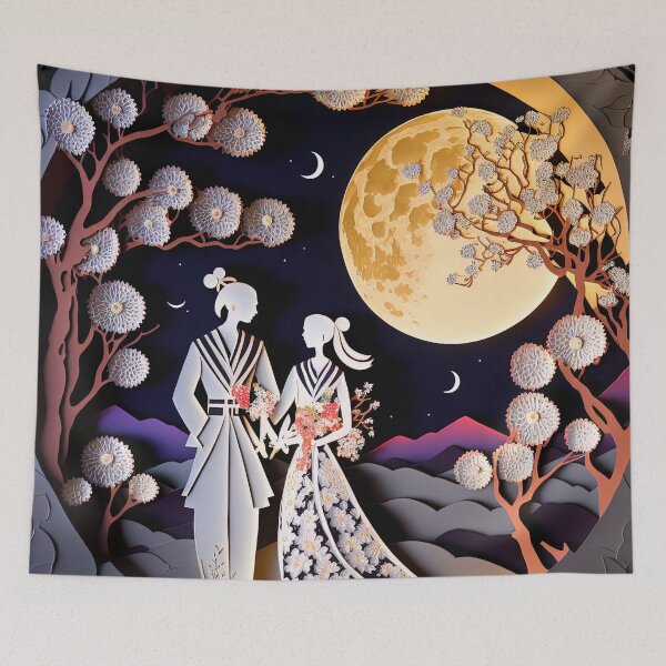 Item preview, Lunar Moon Scene designed and sold by Juliascutecornr.