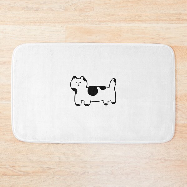 Item preview, black and white cat designed and sold by superbaechoo.