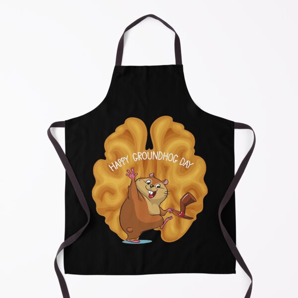 Item preview, Happy Groundhog Day designed and sold by ZubiyaArt.