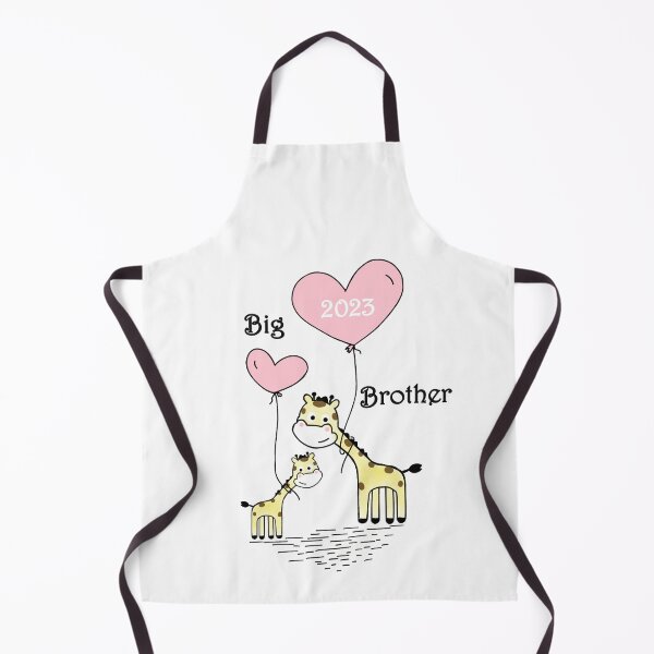 Item preview, Big brother 2023 English cute giraffes siblings little sister brother baby birth pregnancy happy mother designed and sold by DOM-Shop.