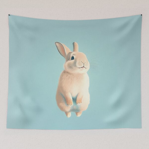 Item preview, Leaping Rabbit in the Air designed and sold by Warehouse46.