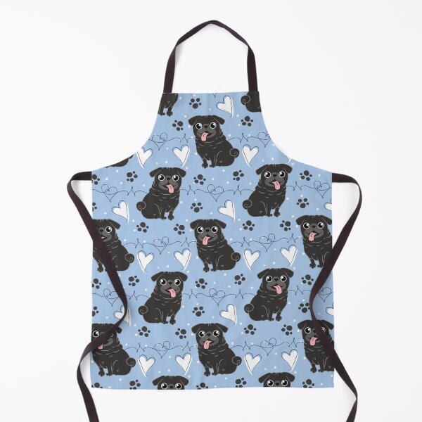 Item preview, LOVE Black Pug designed and sold by Lulupainting.
