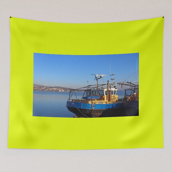 Item preview, Trawlers at beautiful Moville Donegal designed and sold by eddiebarronshop.