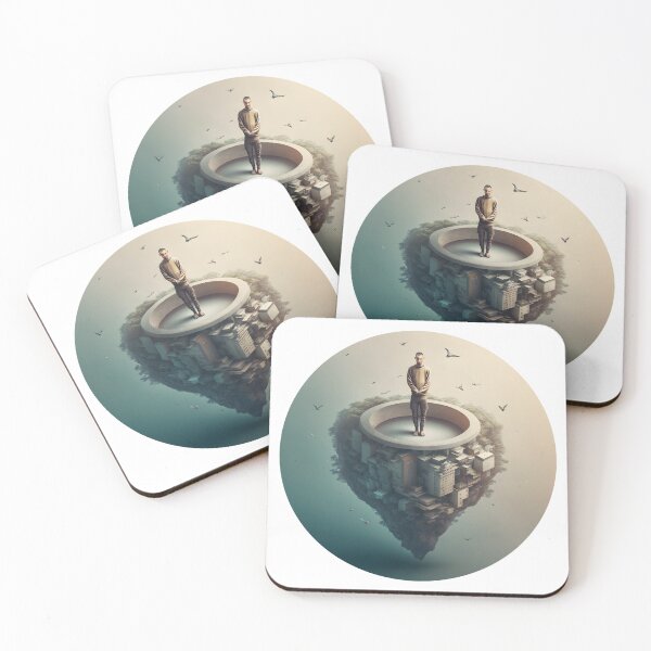 Item preview, Meditating Zen Guy Hovering Above Ground designed and sold by ArtShanth.