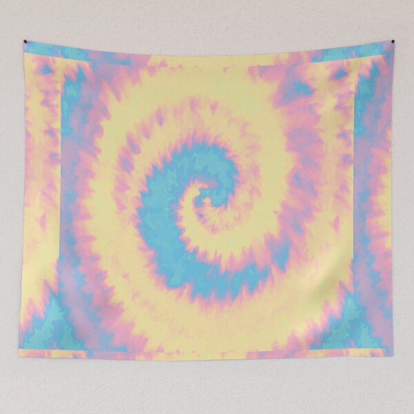 Item preview, Colorful Swirl in Blue, Yellow & Pink Pattern 23 designed and sold by Manal-Patterns.