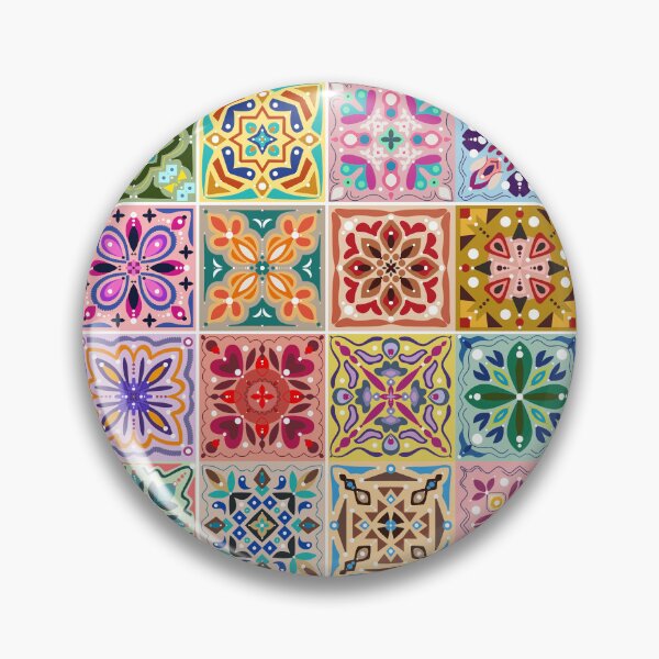 Item preview, Colorful Moroccan tiles designed and sold by Inaroda.
