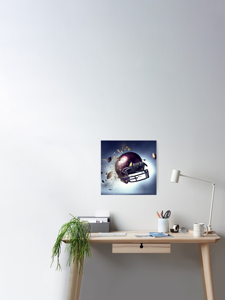 NFL Helmet Galaxy Style Sticker for Sale by footballshoping