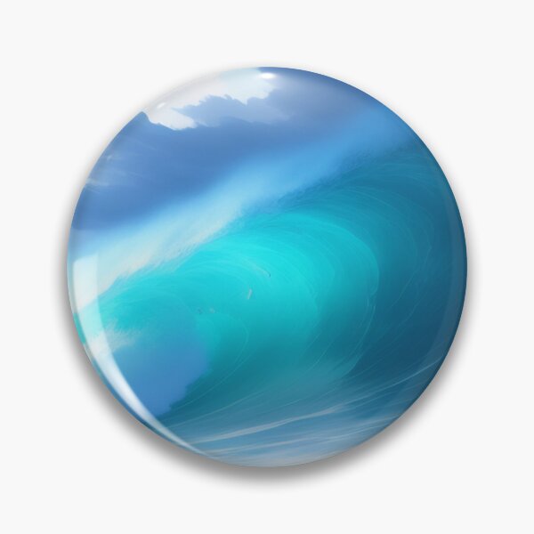 Item preview, Ocean Storm Waves | Beautiful Landscapes | Original Digital Art designed and sold by ArtworkbyEmmy.