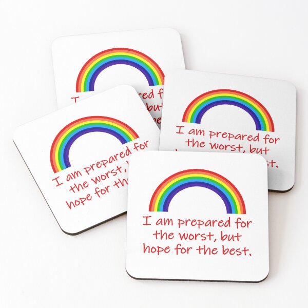 Item preview, I Am Prepared For The Worst  designed and sold by CrankyOldDude.