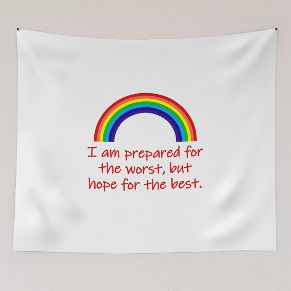 Item preview, I Am Prepared For The Worst  designed and sold by CrankyOldDude.